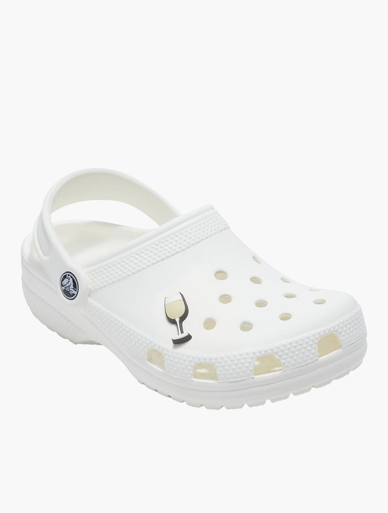 Shop Crocs White Wine Jibbitz for Women & Men from MyRunway.co.za